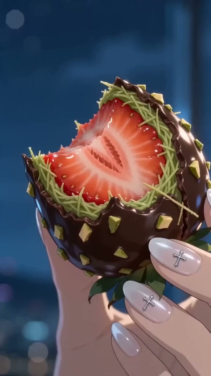 dubai chocolate strawberries